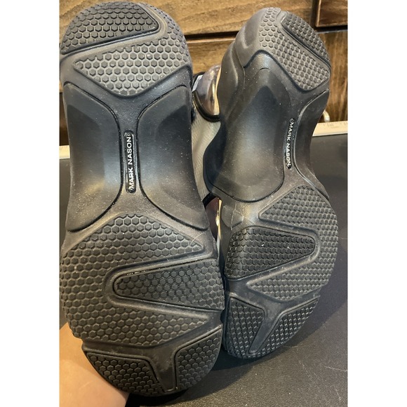 Mark Nason Skechers Transformer Chunky Criss Cross Strap Thick Sole Sandal 8.5 - Picture 5 of 8